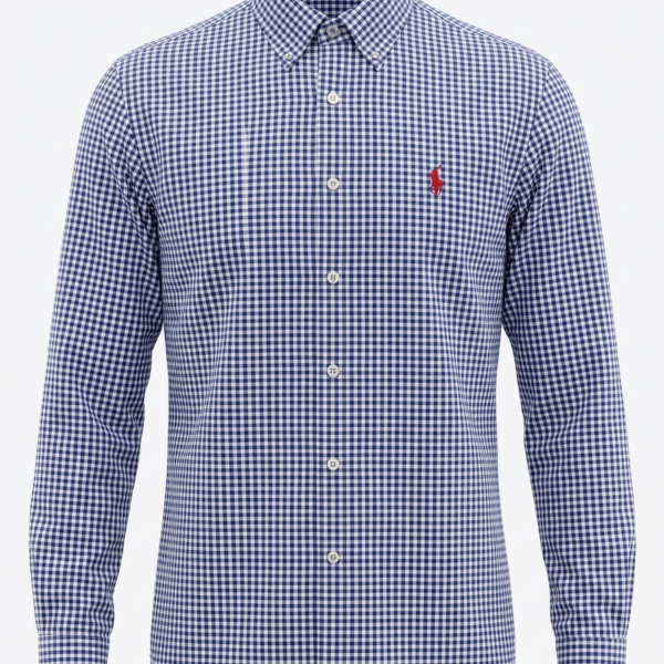 poLo Ralph Lauren checkered shirt