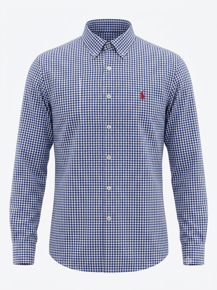 IMG_1053 poLo Ralph Lauren checkered shirt - Image 1