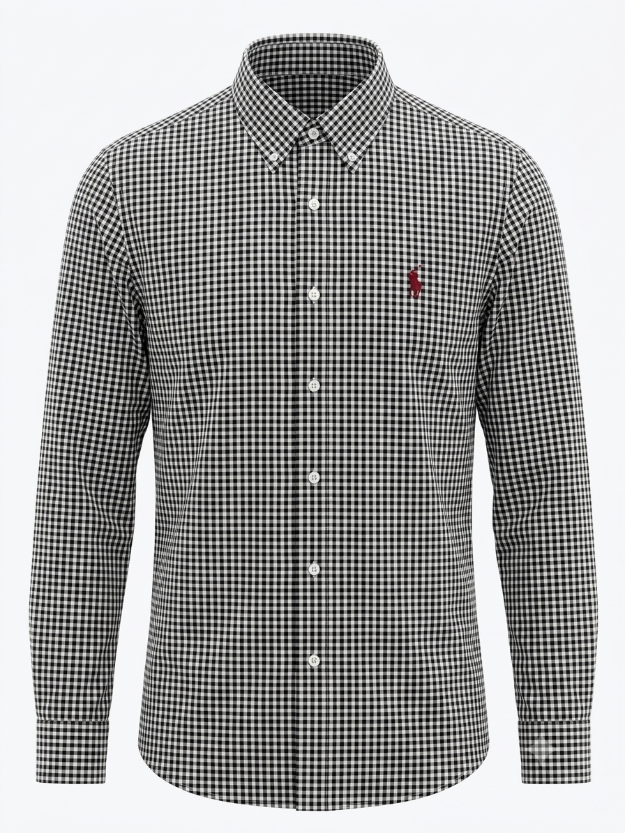 poLo Ralph Lauren checkered shirt