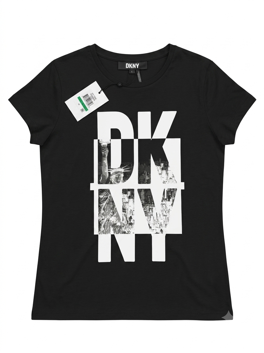 DKNY Women Graphic Logo T-shirt