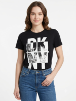 DKNY Women Graphic Logo T-shirt - Image 3