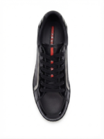 Prada Men's Leather Sneakers – Black - Image 2