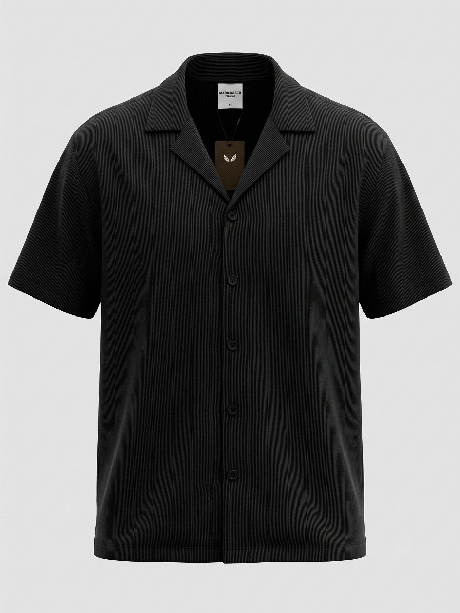 Men’s Ribbed Short-Sleeve Shirt