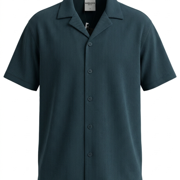 Men’s Ribbed Short-Sleeve Shirt