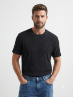 Ribbed Basic T-Shirt - Image 6