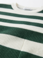 Knitted striped T-shirt - Image 7
