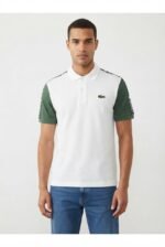 Lacoste Polo — White & Green - Image 3