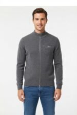 ​Lacoste Men's Full-Zip Pullover - Image 6