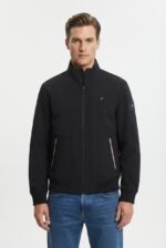 Tommy Hilfiger Lightweight Waterproof Bomber Jacket - Image 9