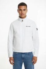 Tommy Hilfiger Men's Lightweight Waterproof Jacket – White - Image 2
