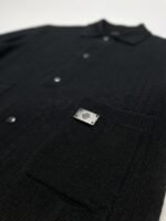 Loro Piana Men's Knit Button-Up Overshirt Jacket - Image 8